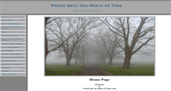 Desktop Screenshot of fadedintothemistsoftime.com